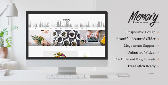 记忆 – 移动友好型 WordPress 博客主题