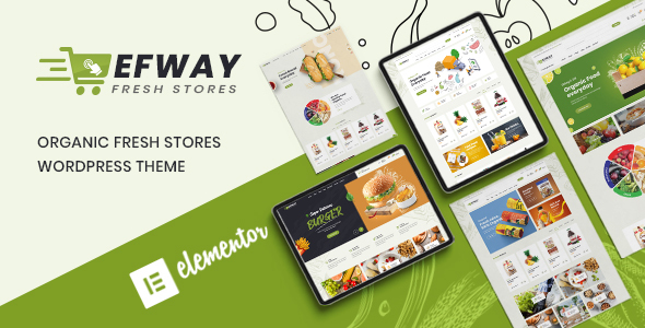 食品店 WooCommerce WordPress 主题 – Efway