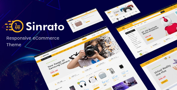 Sinrato – WooCommerce WordPress 的电子主题