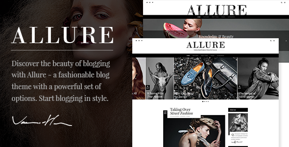 Allure – 美容与时尚博客WordPress主题