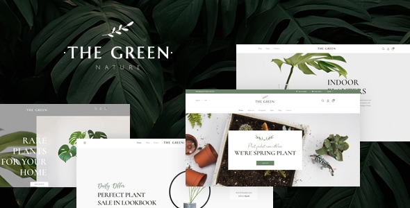The Green – 室内植物与园艺WordPress主题