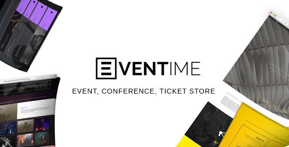 Eventime – 会议、活动、节日、票务店主题