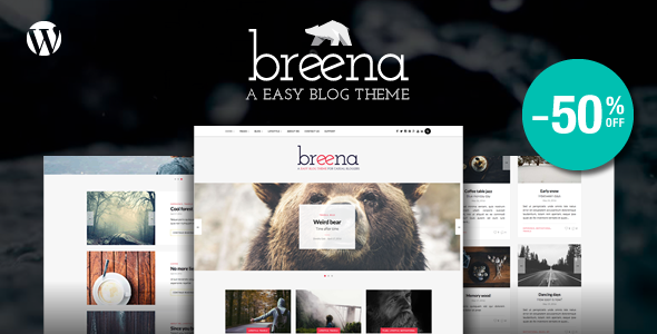 Breena – 响应式 WordPress 博客主题