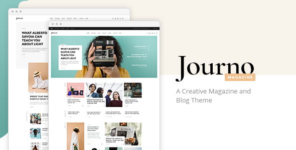 Journo – 创意杂志和博客WordPress主题