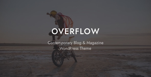Overflow – 当代博客和杂志WordPress主题