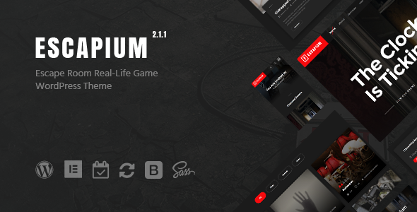 Escapium – 密室逃脱游戏 WordPress 主题