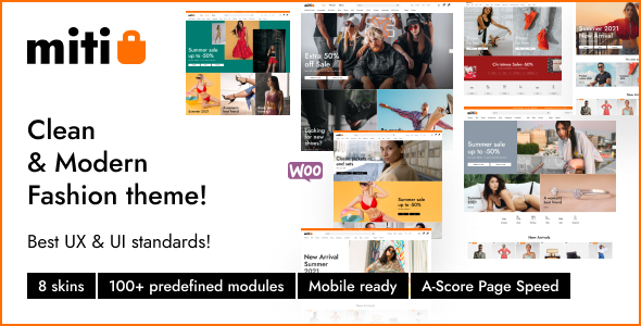 Miti – Elementor 时尚 WooCommerce 主题