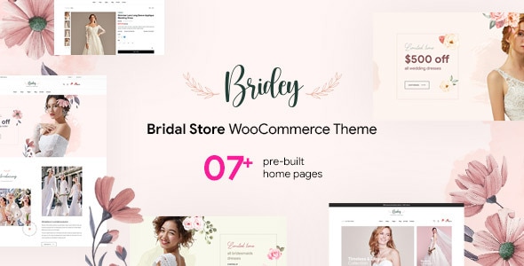 Bridey – 婚纱店 WooCommerce WordPress 主题
