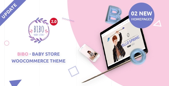 Bibo Baby Store  Kids Shop WooCommerce WordPress主题