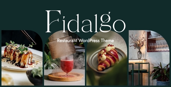 Fidalgo – 餐厅 WordPress 主题