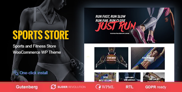 体育用品商店 – WooCommerce WordPress 主题