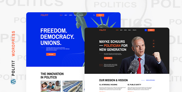 Politit – 政党 WordPress 主题
