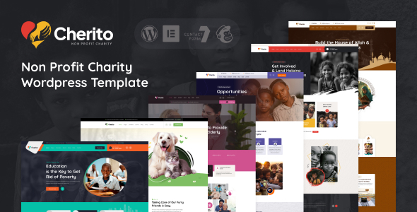 Cherito – 非营利慈善 WordPress 主题