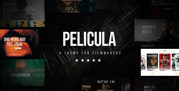 Pelicula – Video Production and Movie WordPress Theme