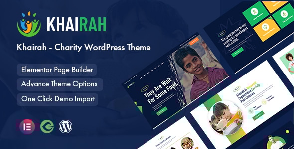 Khairah – 慈善 WordPress 主题
