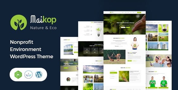 Maikop – Environment WordPress Theme