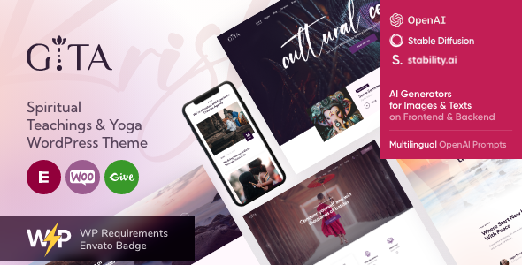 Gita – Yoga WordPress Theme