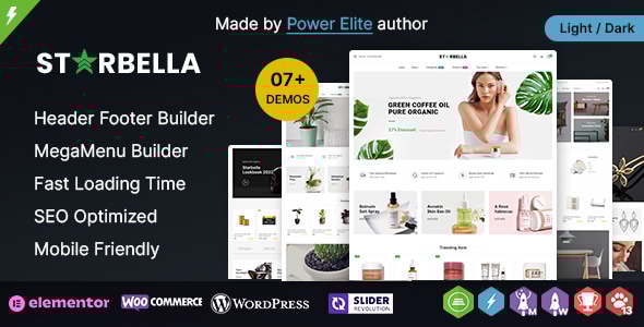 StarBella WP – Multi-purpose Elementor WooCommerce Theme