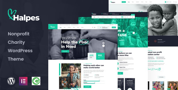 Halpes – Nonprofit Charity WordPress Theme