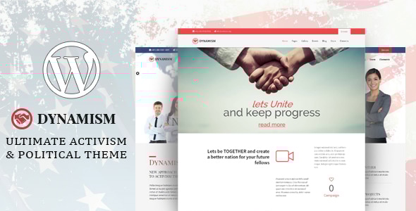 Dynamism – Political  Activism WP Theme