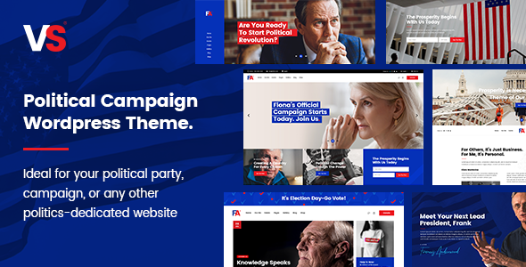 VoteStart – Political Campaign WordPress Theme