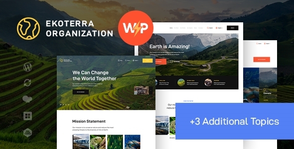 Ekoterra – NonProfit  Ecology Theme