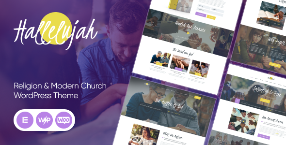 Hallelujah | Religion  Church Charity WordPress Theme