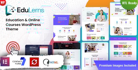 Edulerns  – Education WordPress Theme
