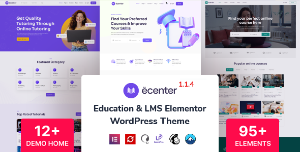 Ecenter – Education WordPress Theme