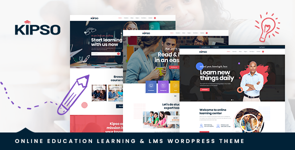 Kipso – Education LMS WordPress Theme