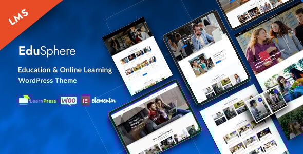 EduSphere – Education  Online Learning WordPress Theme