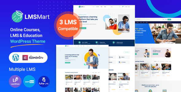 LMSmart – Education WordPress Theme