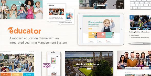 Educator – Education WordPress Theme for University  School