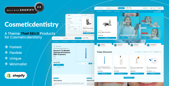 美容牙科 – Teeth Clinic Shopify 电子商务主题