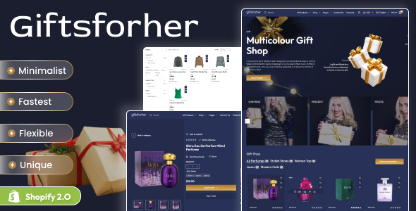 送给她的礼物 – Trendy Gifts Shopify Store OS 2.0