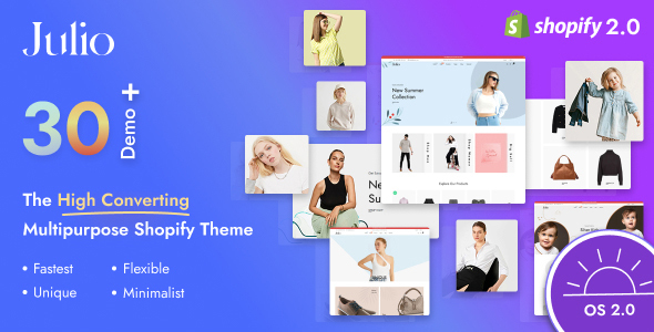 Julio – 多用途 Shopify 主题OS 2.0 – RTL 支持