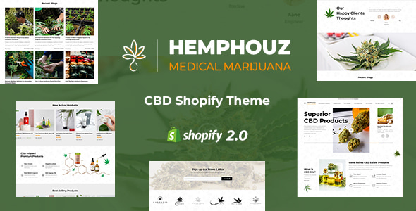 Hemphouz – 大麻 Shopify 主题