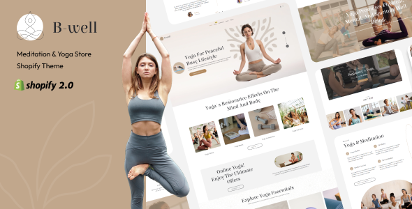 BeWell – 瑜伽、健身房健身 Shopify 主题