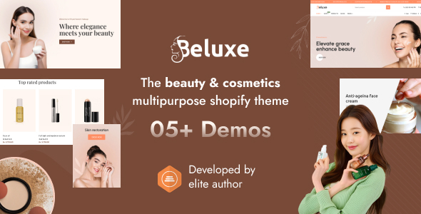 Beluxe – 美容、化妆品和护肤品Shopify 2.0主题