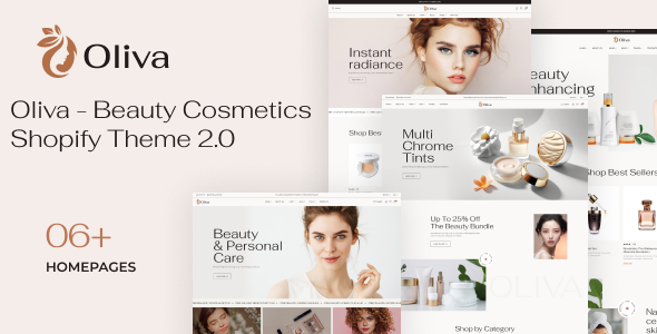 Oliva – 美容化妆品 Shopify 主题