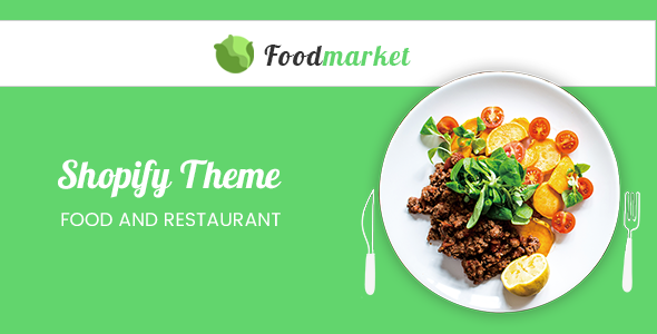 Foodmarket – 响应式 Shopify 主题