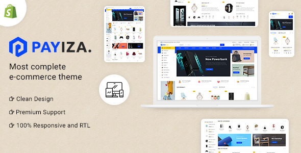 Payiza – 多用途 Shopify 响应式主题