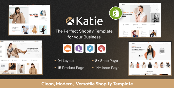 凯蒂 – 多用途 Shopify 主题。快速、清洁、灵活。作系统 2.0
