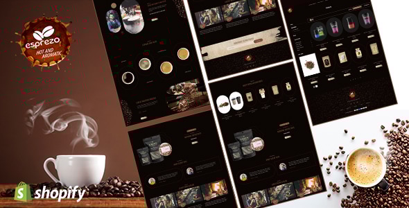 Esprezo – 咖啡店 Shopify 主题