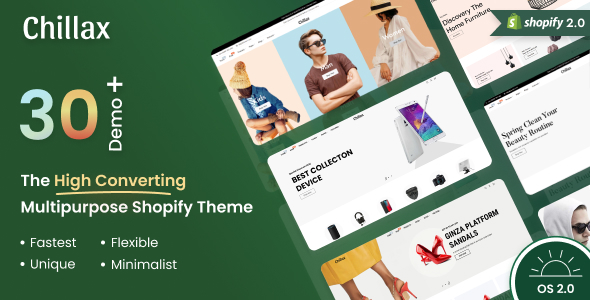 Chillax – 下一代多用途 Shopify 主题 OS 2.0 – 多语言 – RTL 支持