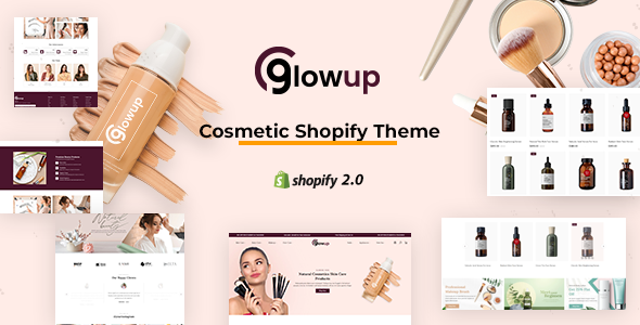 Glowup – 美容店 Shopify 主题