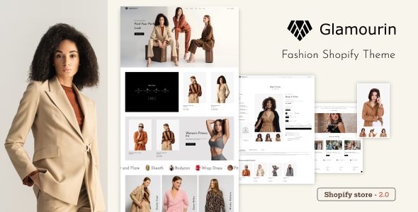 Glamourin – 服装店 Shopify 主题
