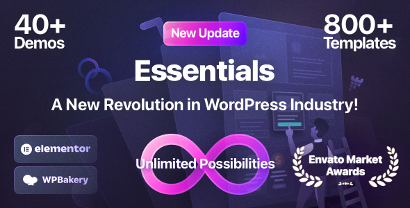 必需品 |多用途 WordPress 主题