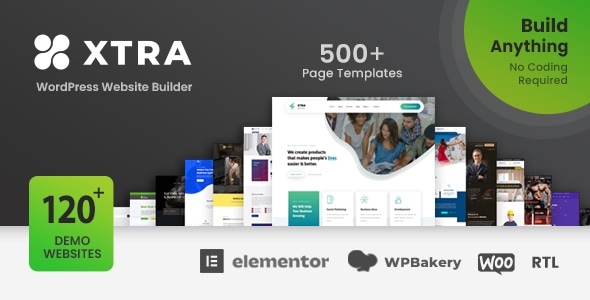 Xtra – 多用途WordPress  WooCommerce主题+ RTL