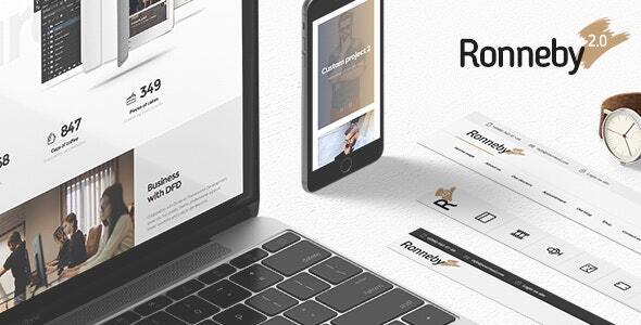 Ronneby – 高性能 WordPress 主题
